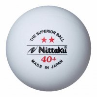 топчета за тенис на маса Nittaku 2 star 40+ plastic NB 1320