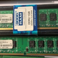 RAM памет DDR2 1GB@800MHz за настолен компютър/ PC /, снимка 1 - RAM памет - 21328912
