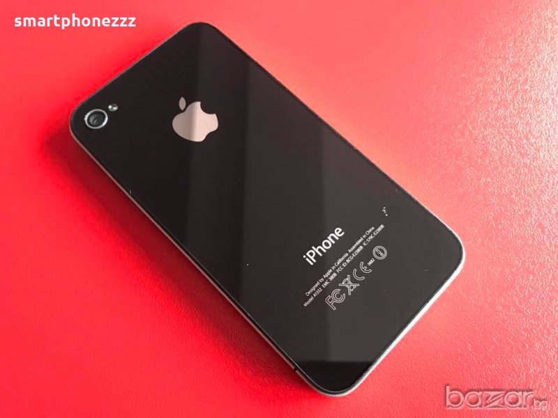 Iphone 4 16GB Black фабрично отключен, снимка 1