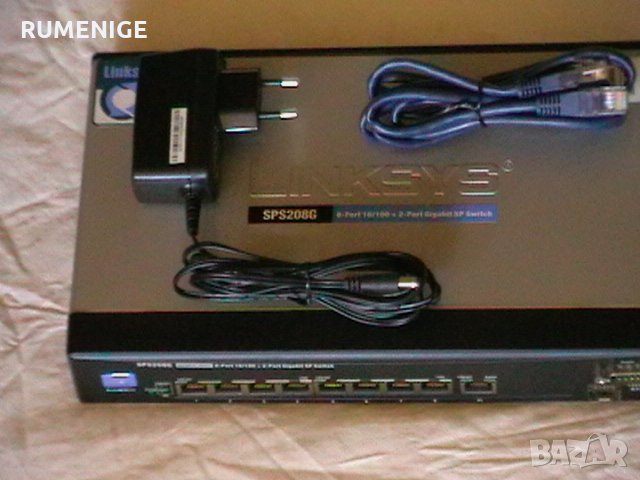 Суич, Switch CISCO SPS208G, снимка 1