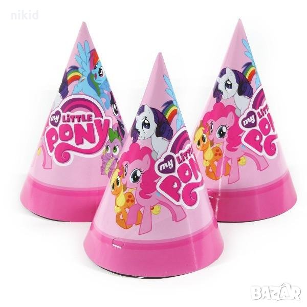 Малкото Пони My little Pony Голяма парти шапки шапка рожден ден, снимка 1