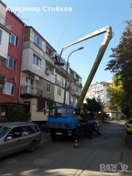 Боядисване на фасади,покриви и др. Автовишки под наем на ниски цени , снимка 1