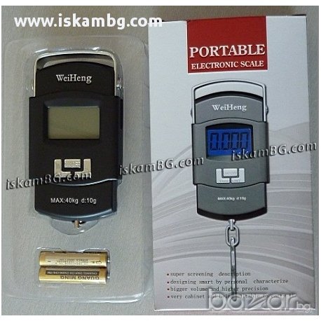 Електронно кантарче - до 50 кг. - код 0203, снимка 1