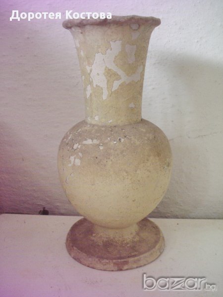 Стара глинена ваза, снимка 1