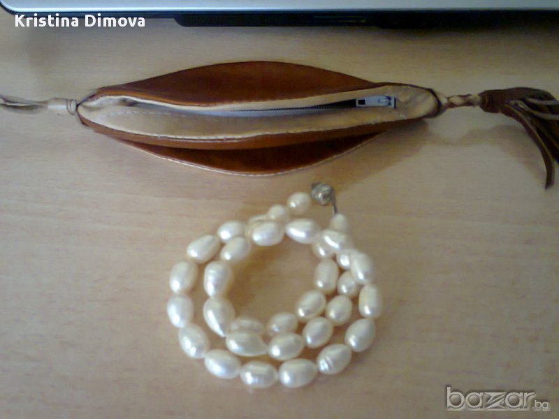 ОРИГИНАЛНА ПЕРЛЕНА ОГЪРЛИЦА, снимка 1