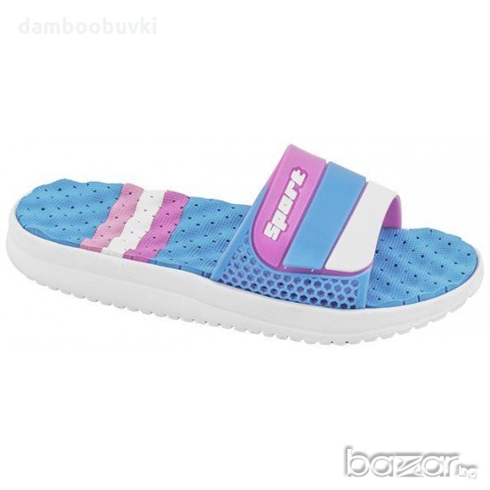 Детски гумени чехли синьо 24/29, снимка 1