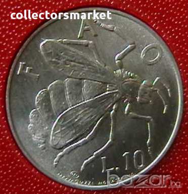 10 лири 1974 FAO, Сан Марино, снимка 1