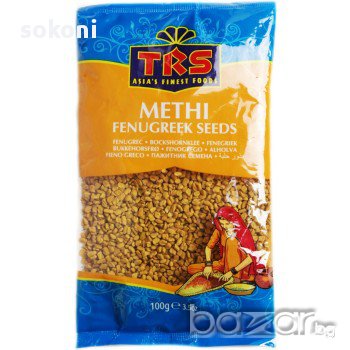 TRS Methi Seeds / ТРС Подправка Семена Сминдух 100гр, снимка 1