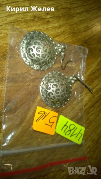 Обеци старинен стил -109, снимка 1