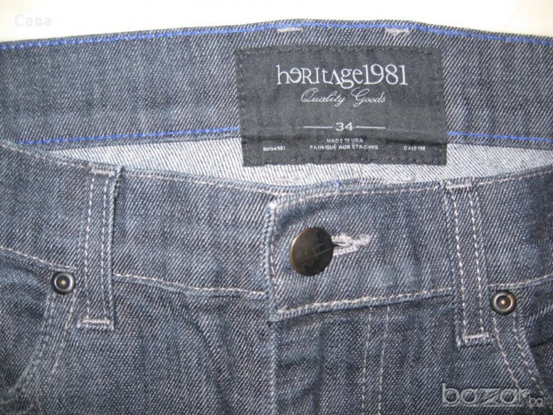 Дънки HERITAGE 1981  мъжки,размер 34, снимка 1