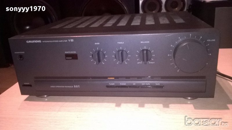 Grundig v101 amplifier-внос швеицария, снимка 1