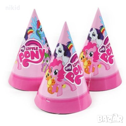 Малкото Пони My little Pony Голяма парти шапки шапка рожден ден, снимка 1 - Други - 24389628