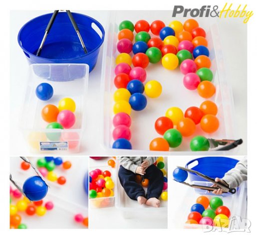 Детска палатка със 100 разноцветни топки, снимка 5 - Други - 22233693