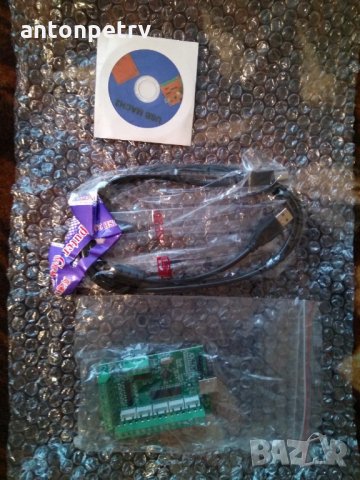 Продавам 5 осна CNC Breakout Board за управление с USB кабел съвместима с MACH3, снимка 2 - Други машини и части - 25039968