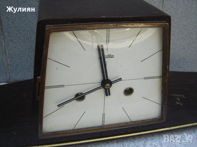 СТАР КАМИНЕН ЧАСОВНИК ZENTRA, снимка 2 - Антикварни и старинни предмети - 21858843