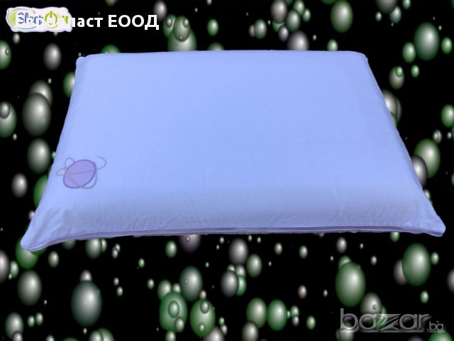 Възглавница Мемори Sphere M (лилава/М-средно твърда), снимка 5 - Възглавници - 15815044