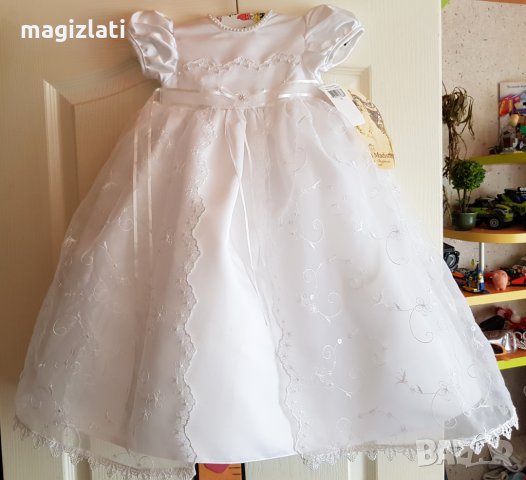 Детска рокля Lauren Madison 6-12 месеца - НОВА, снимка 11 - Бебешки рокли - 25983711