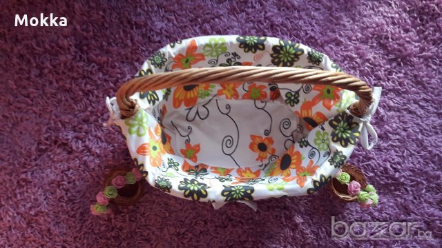 Кошница + подарък, снимка 3 - Декорация за дома - 19933069