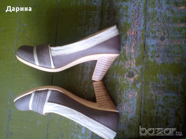 НАМАЛЕНИЕ!!! Дамски обувки от естествена кожа, снимка 3 - Дамски обувки на ток - 15752585