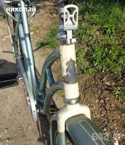 Ретро дамски велосипед 28 цола марка HUSQVARNA Хускварна употребяван модел 1956-60 год., снимка 16 - Велосипеди - 25123655