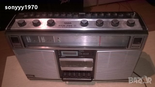 saba rcr-755 stereo-ретро колекция-внос швеицария, снимка 9 - Ресийвъри, усилватели, смесителни пултове - 24953948