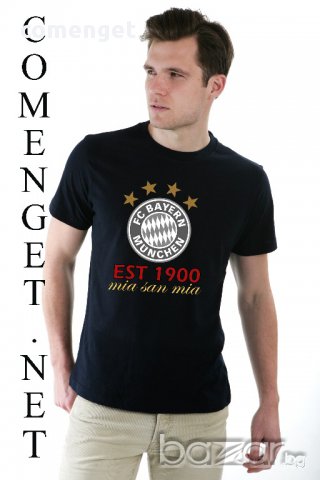 New! Мъжки тениски BAYERN MUNICH / БАЙЕРН МЮНХЕН! Създай модел по Твой дизайн, свържи се нас!, снимка 2 - Блузи - 11860801