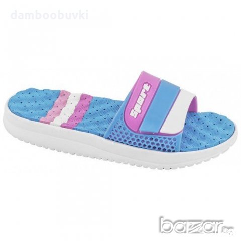 Детски гумени чехли синьо 24/29, снимка 1