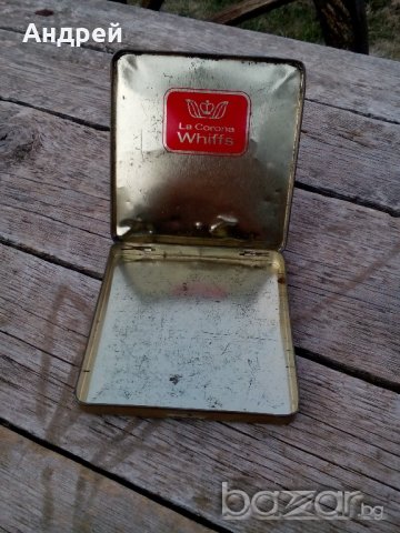 Метална табакера, снимка 5 - Антикварни и старинни предмети - 19239162