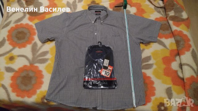 Мъжка риза Pierre Cardin, 4XL, нова, снимка 3 - Ризи - 25949370