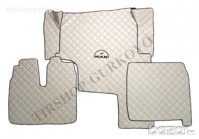 Кожени стелки за камион МАН/MAN TGX,TGA,TGS, снимка 7 - Аксесоари и консумативи - 20217439