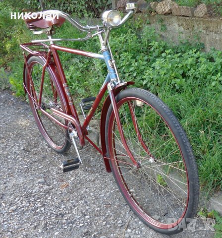 Ретро велосипед употребяван Марка Мифа 28 цола произведен 1963 год. в DDR , снимка 3 - Велосипеди - 25704568