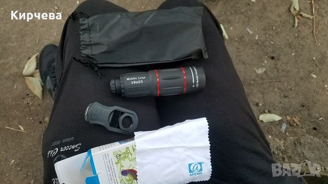 18 X оптичен зуум за смартфон за правене на далечни снимки от телефона ви, снимка 2 - Обективи и филтри - 24666971