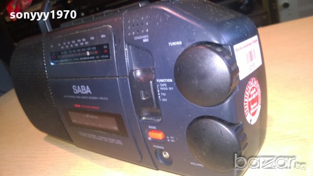 saba rcr 310 radio/cassette receiver-внос швеицария, снимка 8 - Ресийвъри, усилватели, смесителни пултове - 10774847