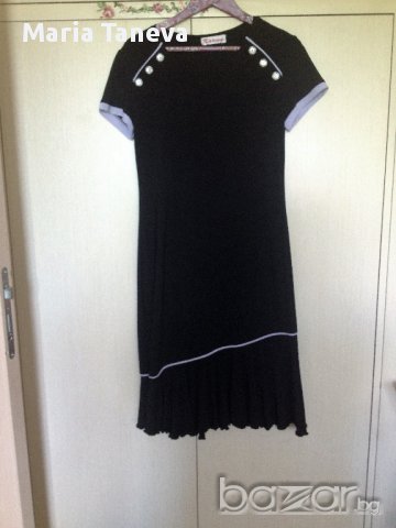 Дамска рокля от плътна коприна