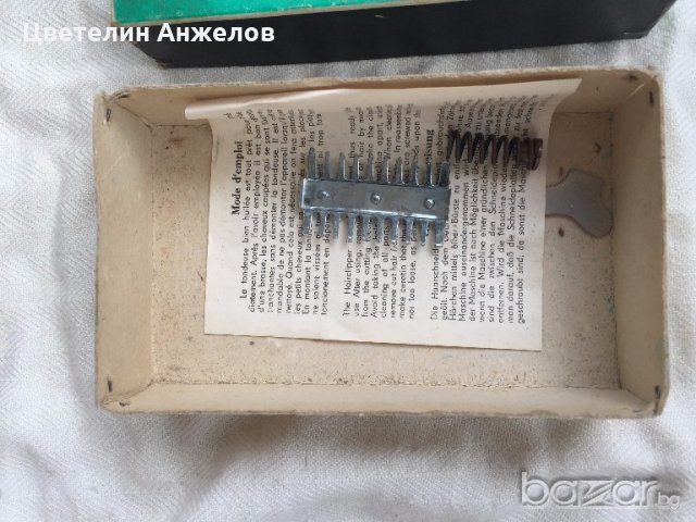 стари машинки за подстригване, снимка 3 - Други ценни предмети - 18213790
