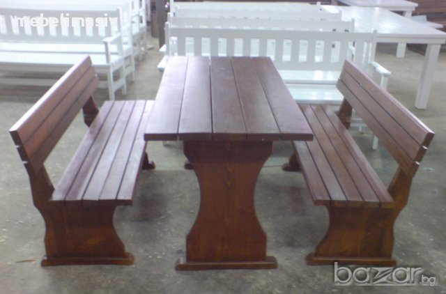 Маси и столове,пейки и сепарета за вашата градина, за вашето заведение., снимка 1 - Маси - 10466895