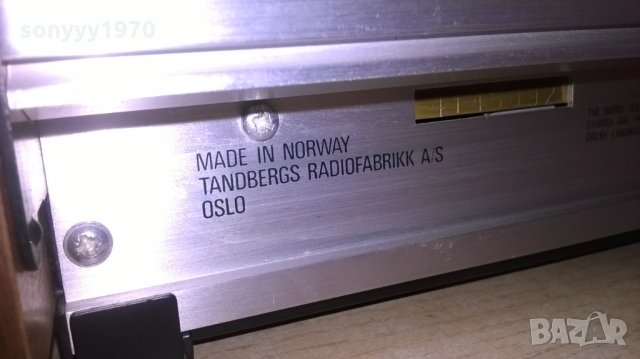 tandberg tcd-310 cassette deck-made in norway-внос швеция, снимка 18 - Декове - 25381445