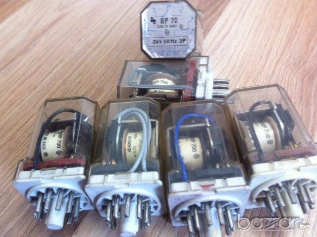 Елетромагнитни релета  RP70-3p, R15-4pdt 