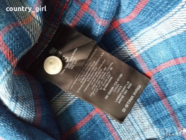 g-star landoh shirt - страхотна мъжка риза, снимка 7 - Ризи - 24388340