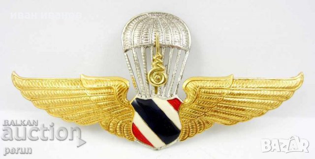 ПАРАШУТИСТКИ ЗНАЦИ-ПАРАШУТИСТИ-ВОЕННИ ЕМБЛЕМИ, снимка 6 - Колекции - 24471769