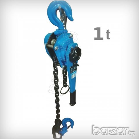 Лебедка с тресчотка 1 тон