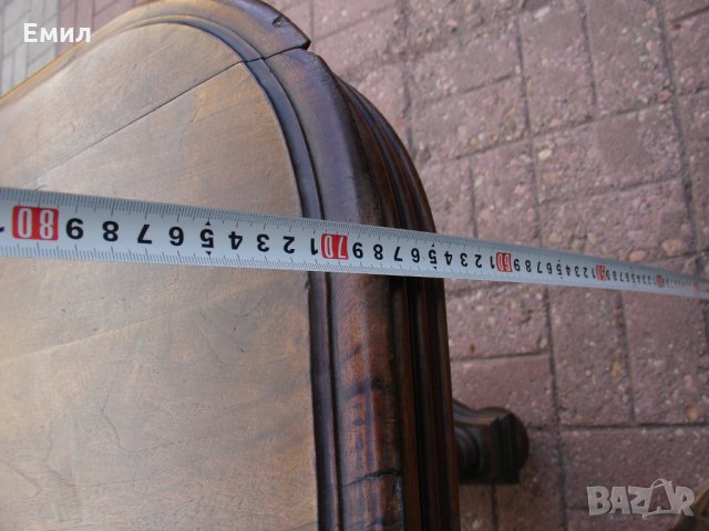 Антикварна масивна маса орех, снимка 7 - Антикварни и старинни предмети - 23273992