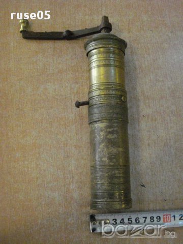 Кафемелачка голяма бронзова стара - 2, снимка 2 - Други ценни предмети - 11376385