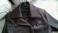 Палтенце в кафяв цвят с р-р S-M, снимка 1 - Палта, манта - 17045993