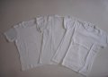 Три бели тениски за ръст 140/152 см. , снимка 1 - Детски тениски и потници - 16660266