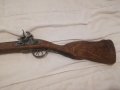 Ловна стара пушка двуцевка с външни удърници и декорации - реплика!, снимка 8