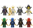 8 фигурки за Лего конструктор Ninjago Нинджаго за игра и украса на торта пластмасови , снимка 2