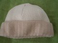          	 Машинно плетена розова шапка , снимка 3