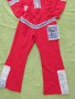 Спортен комплект от червен суичър и панталон, нов, размер 116, снимка 7