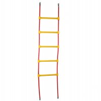 Въжена стълба за катерене с армирано въже с пет стъпала АС3045, снимка 1 - Други - 24825145